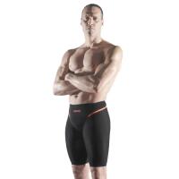 Maillot de bain synthétique noir pour homme 2/5