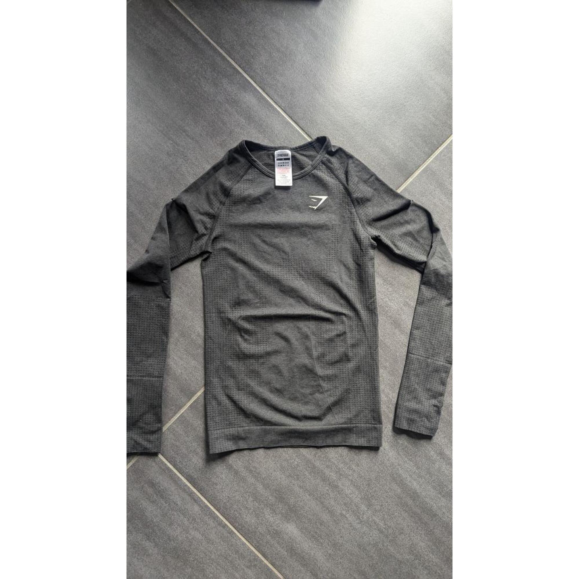 Tussen Particulieren - Grijs gymshark t-shirt met lange mouwen