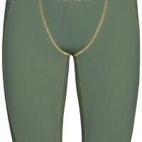 Maillot de bain synthétique vert militaire pour homme
