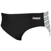 JAKED Jaked Boys Love Swim Briefs - Black/Grey