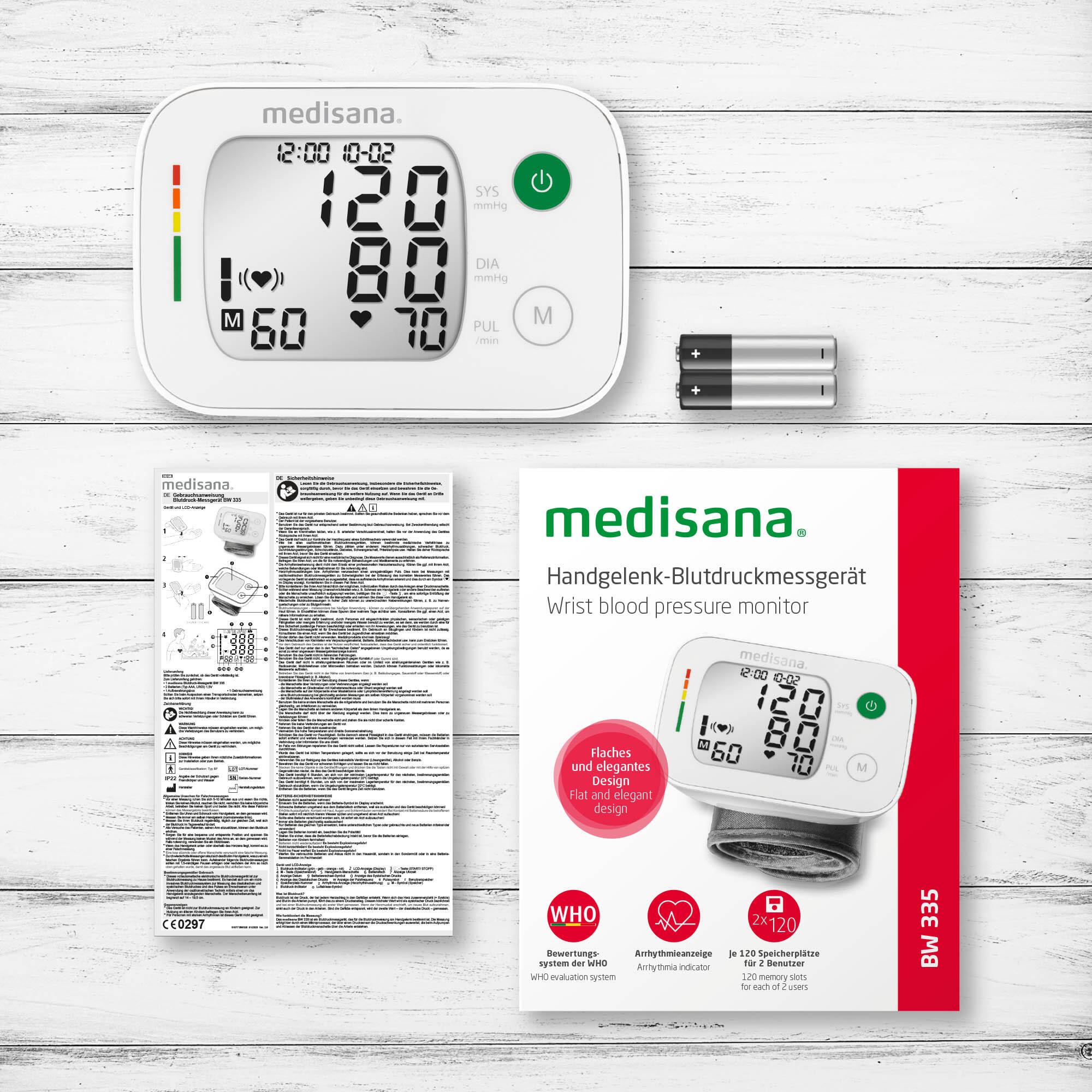 medisana BW 335 – Tensiomètre de poignet 7/7