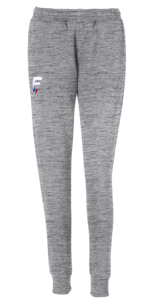 Pantalon de rugby Force XV FORCE femme gris chiné 2/3