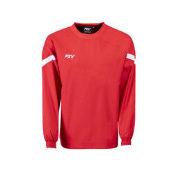 Sweat pluie de rugby Force XV VICTOIRE enfant rouge