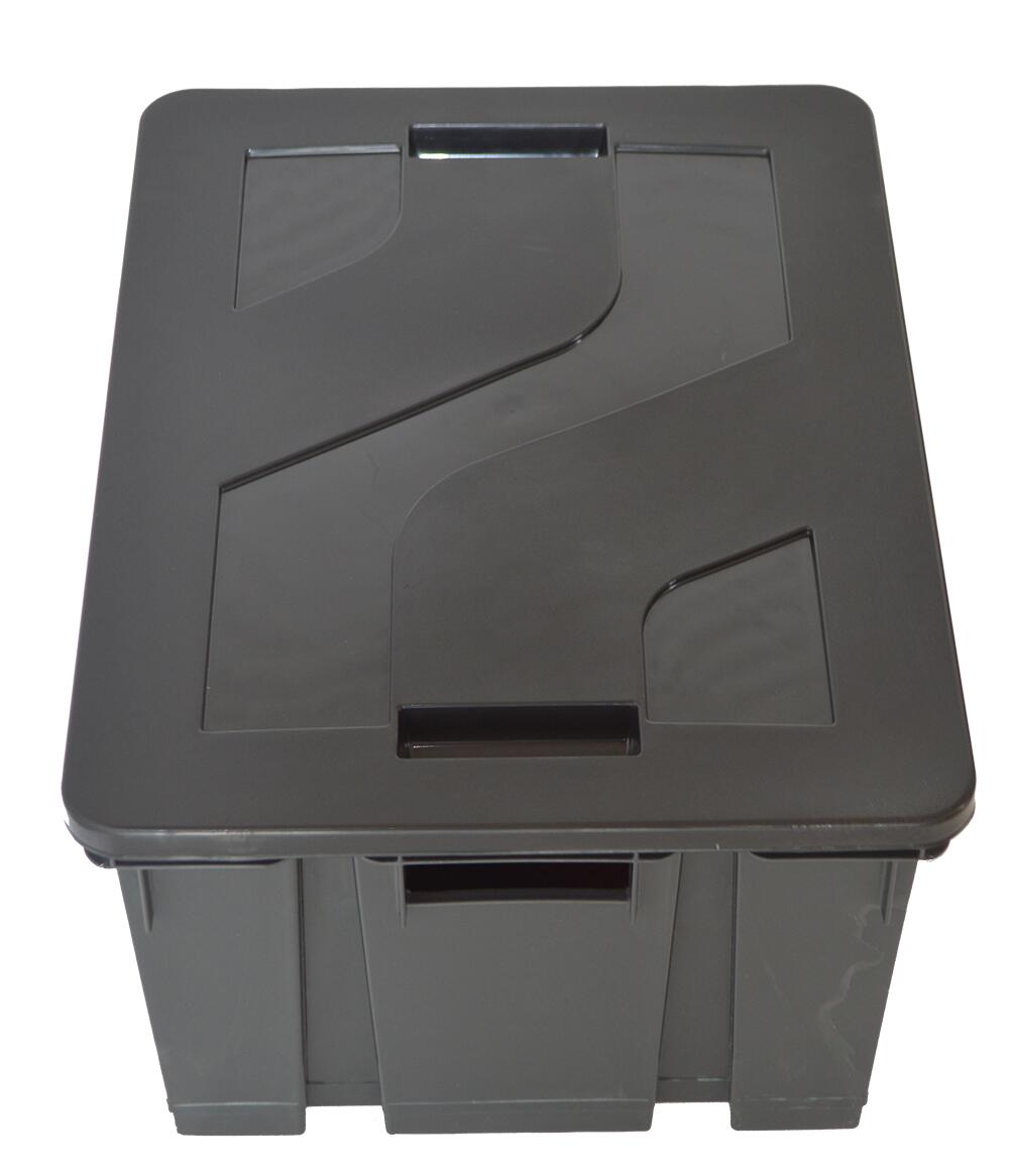 BAC DE RANGEMENT AVEC COUVERCLE 20 L 2/3