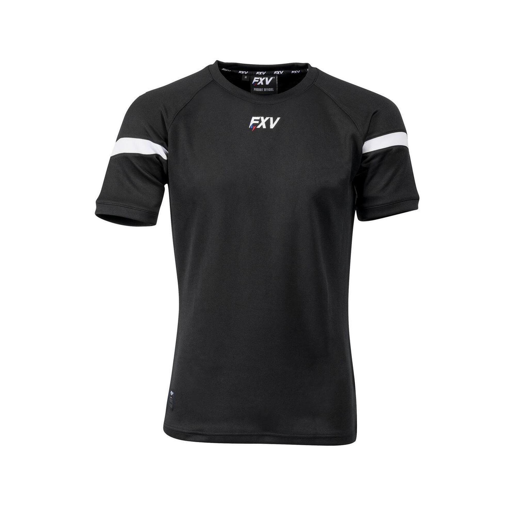Force Xv - Maillot De Rugby Force Xv Training Victoire Enfant Noir - Maillot Manches Courtes - Noir -  6 À 8 Ans - Decathlon
