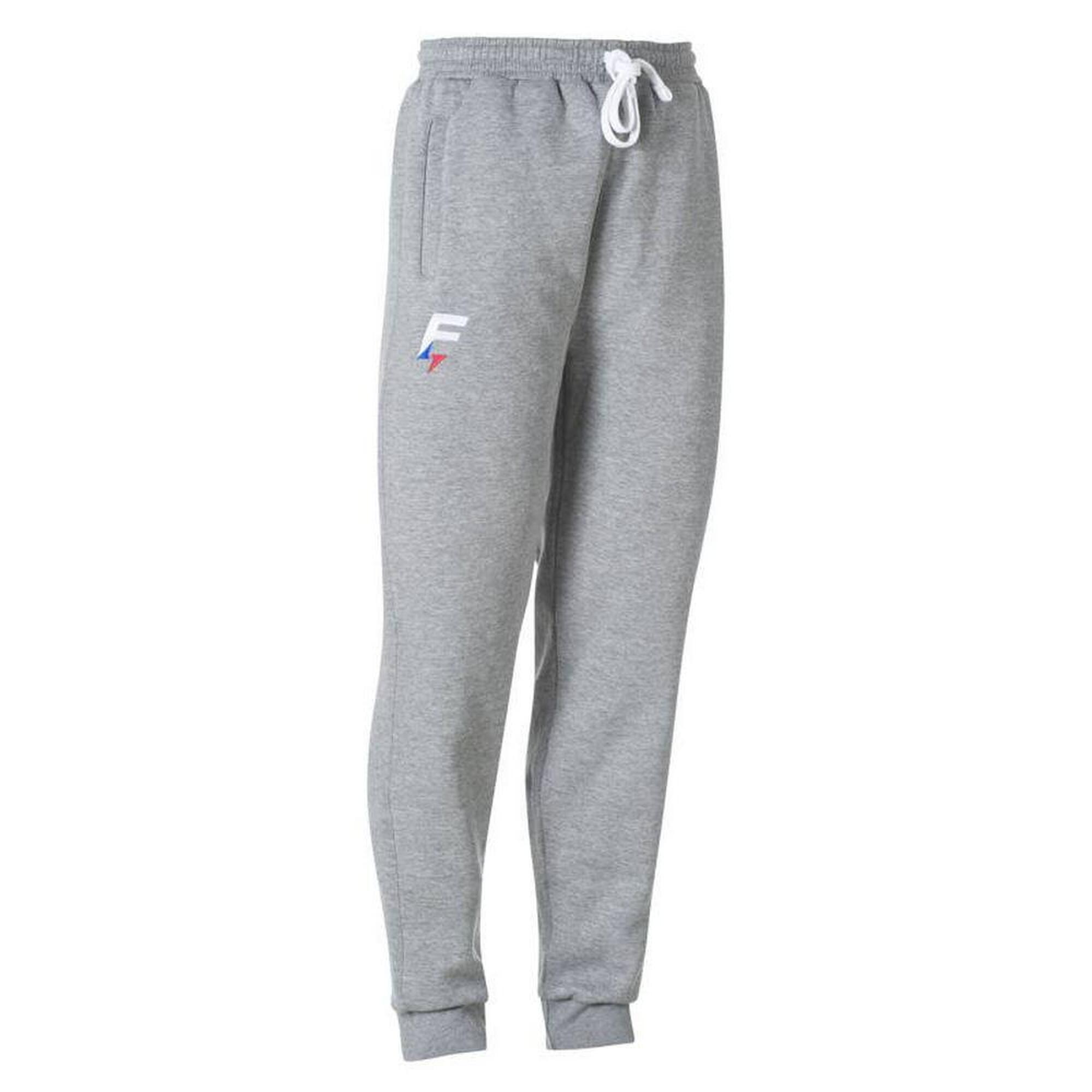 Force Xv - Pantalon Jog De Rugby Force Xv Force Gris Chiné - Pantalons - Gris - 42 M/l - Decathlon