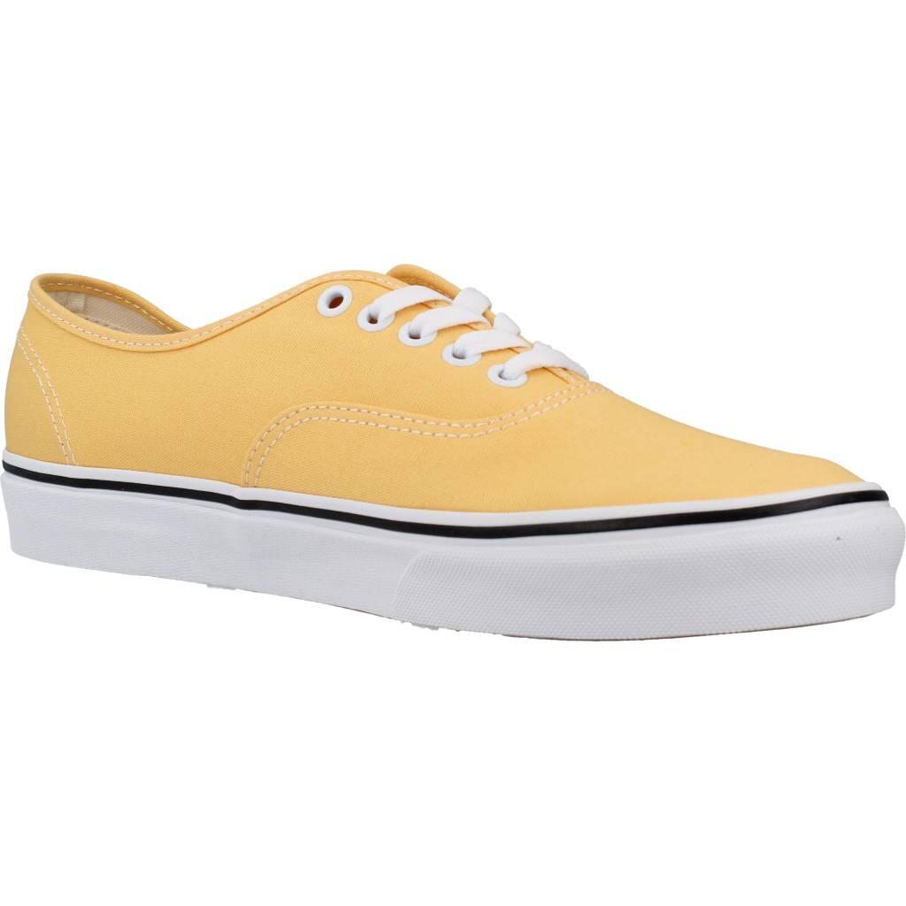 Baskets Casual pour Femme Vans Authentic Jaune 5/5