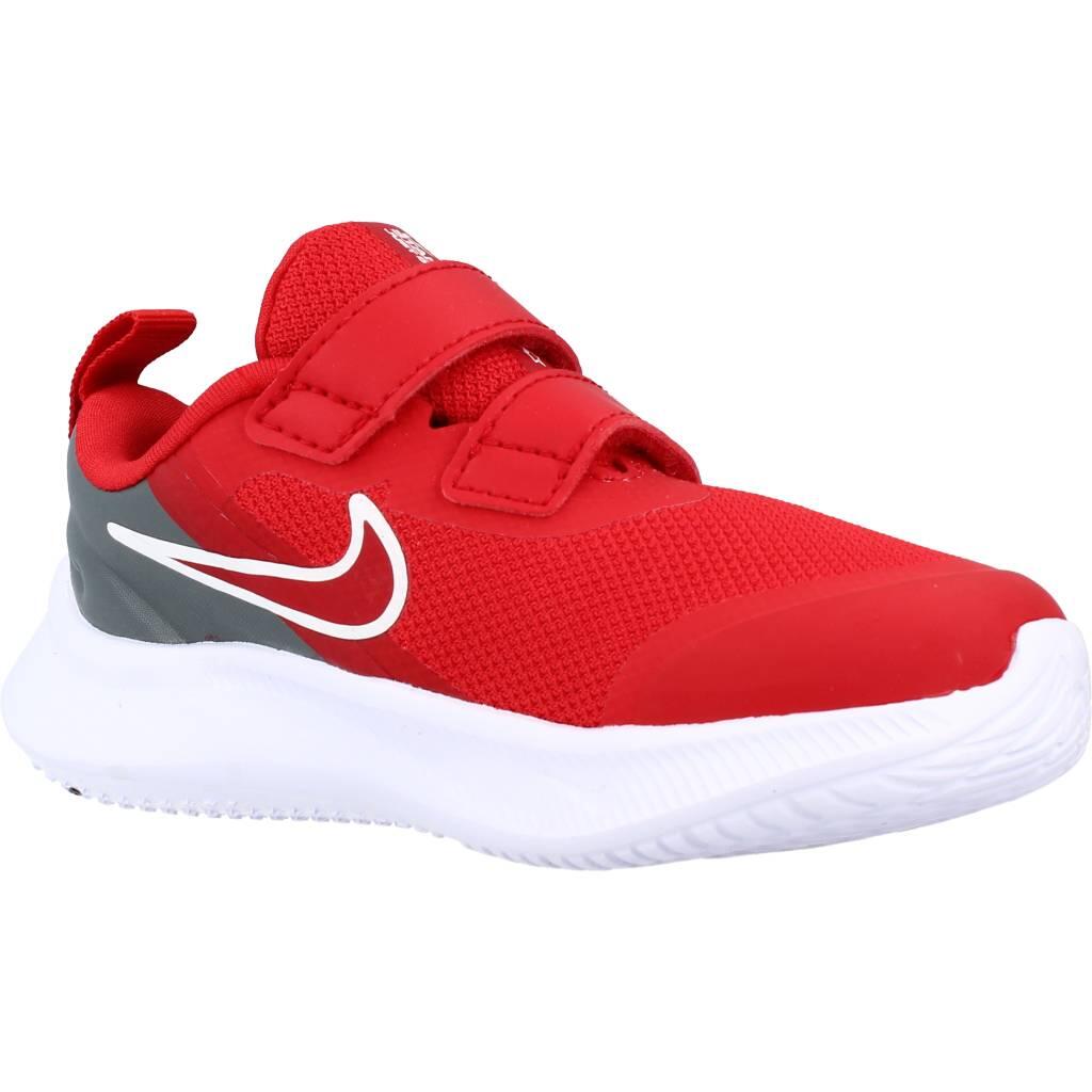 Baskets Nike Modèle Star Runner 3 Baby Couleur Rouge 5/5