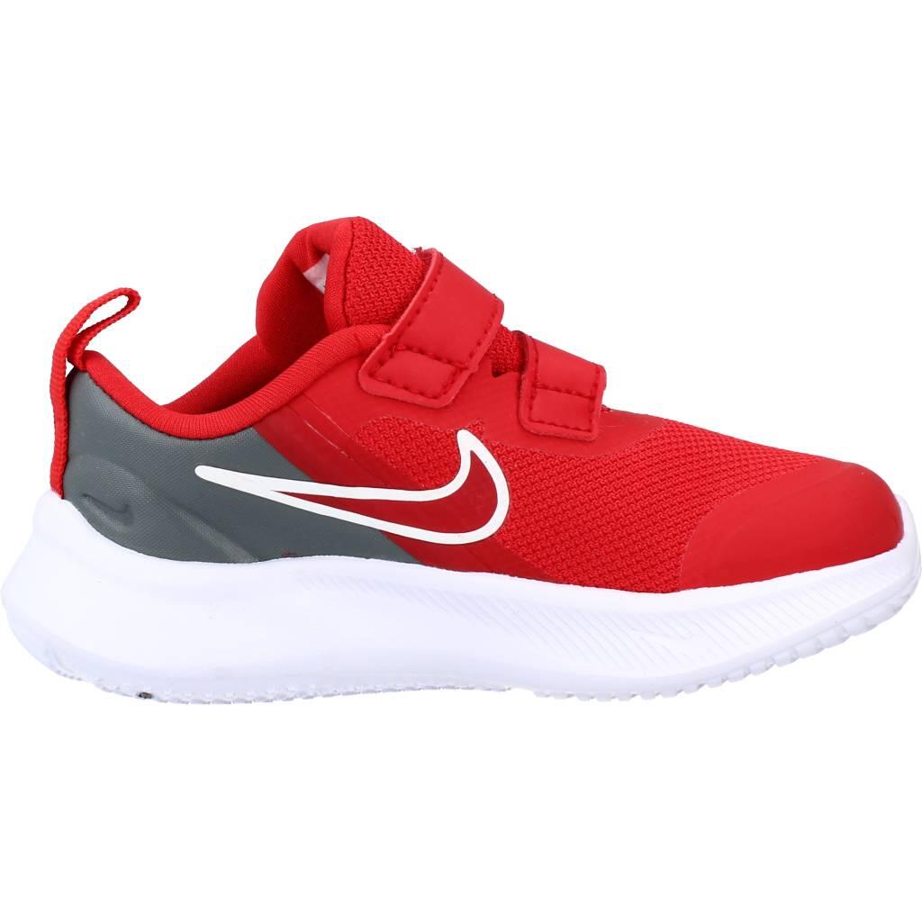Baskets Nike Modèle Star Runner 3 Baby Couleur Rouge 4/5
