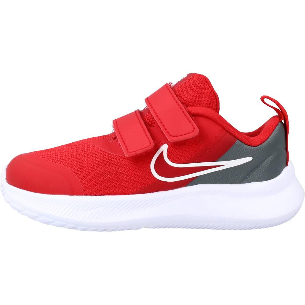 Baskets Nike Modèle Star Runner 3 Baby Couleur Rouge 2/5