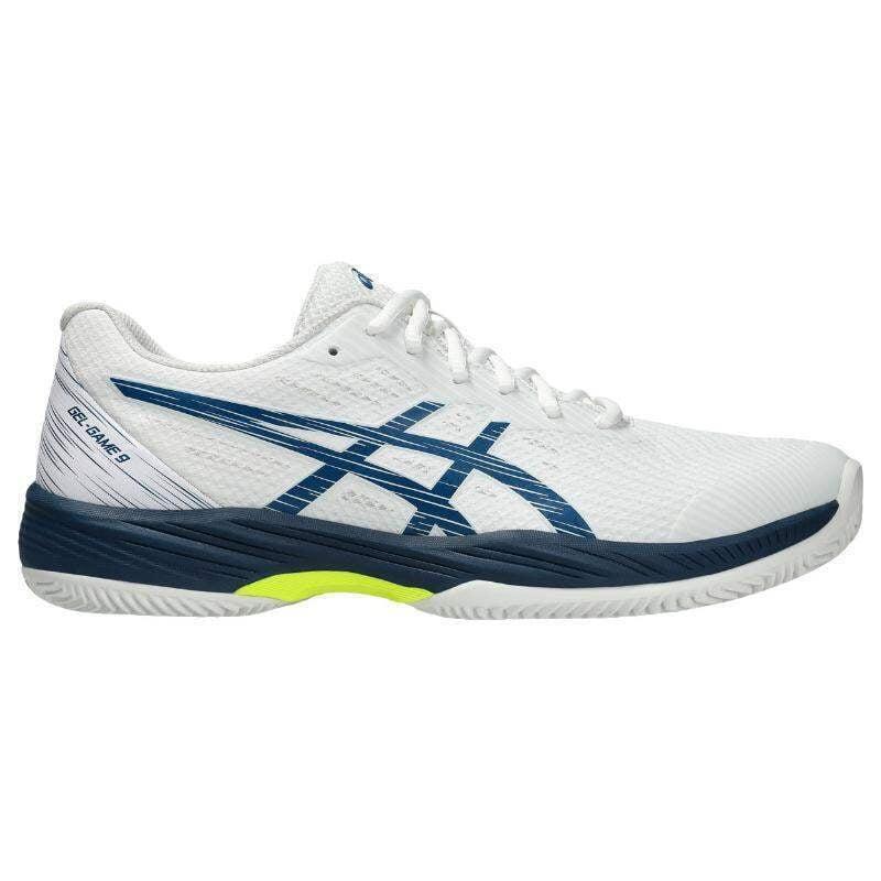 Zapatillas Asics Gel Game 9 Clay Blanco Azul Mako -  - 39