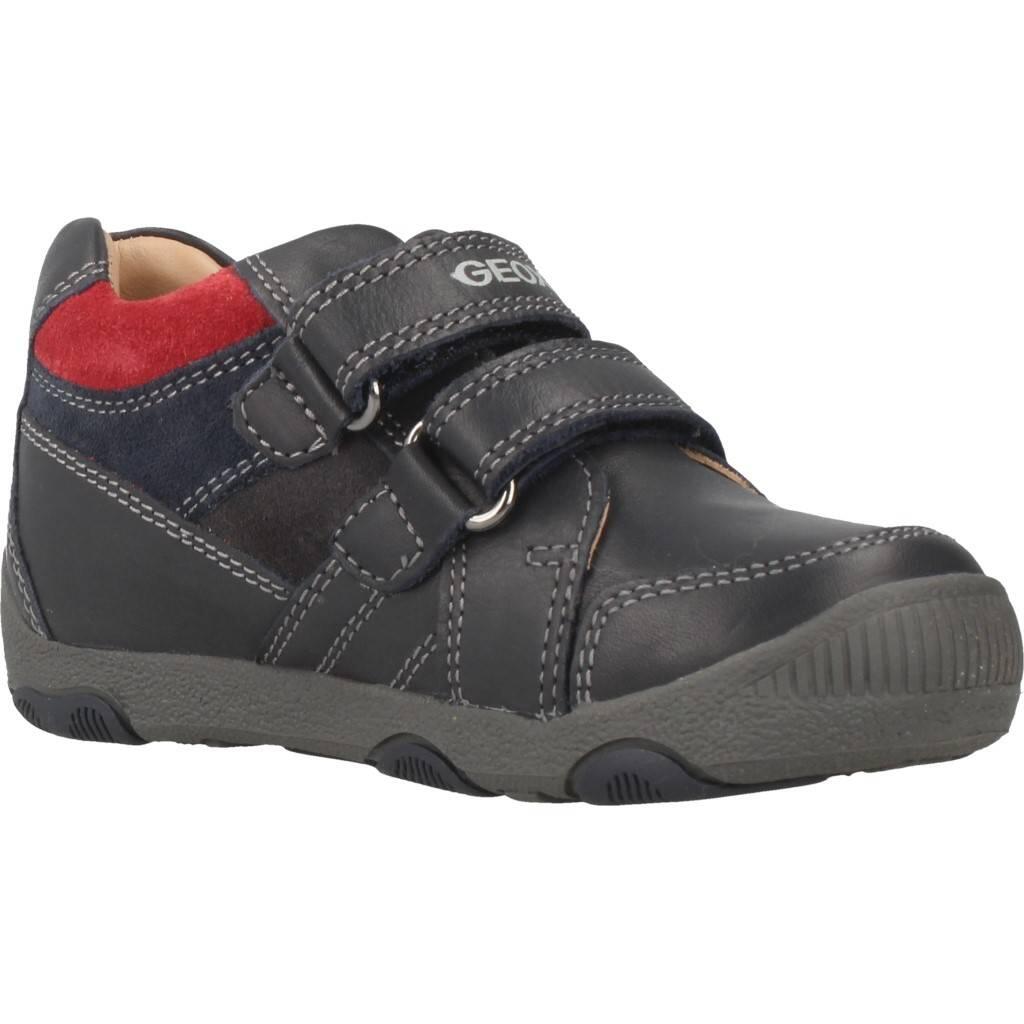 Ténis Geox Modelo B New Balu Boy Cor Cinza 5/5