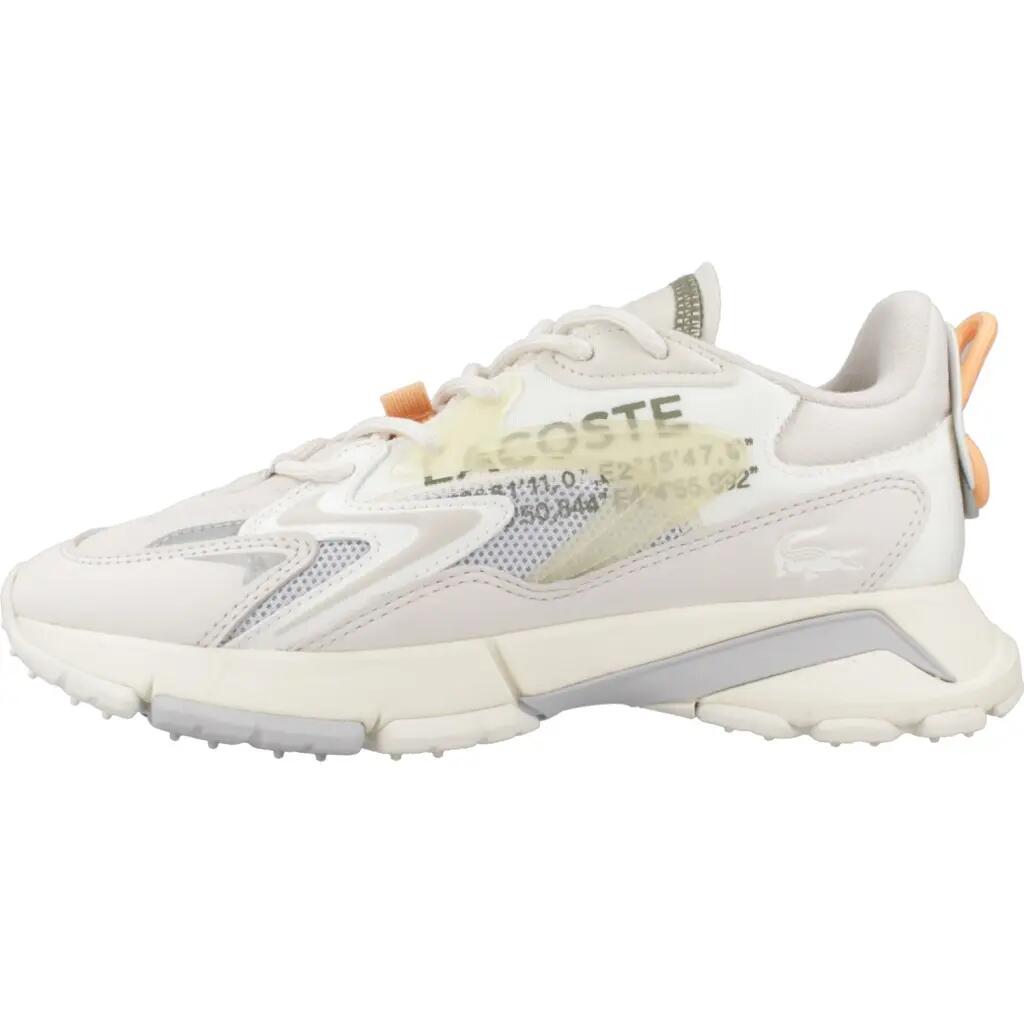 Baskets Lacoste Modèle L002 Neo Tech Couleur Beige 2/5