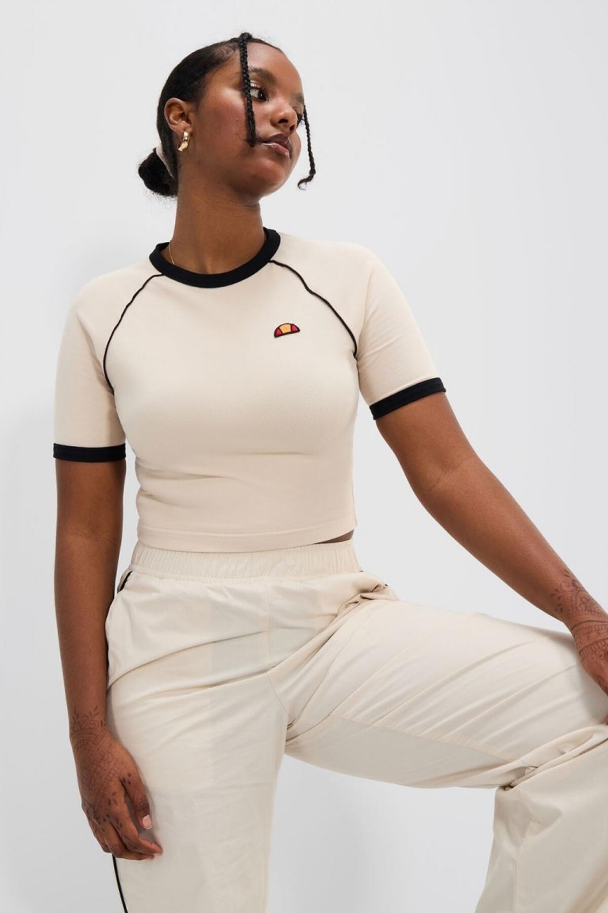 Camisetas Mujer Ellesse Camisetas Mujer Ellesse Chevalier Ringer Tee Beis Beis 5/5