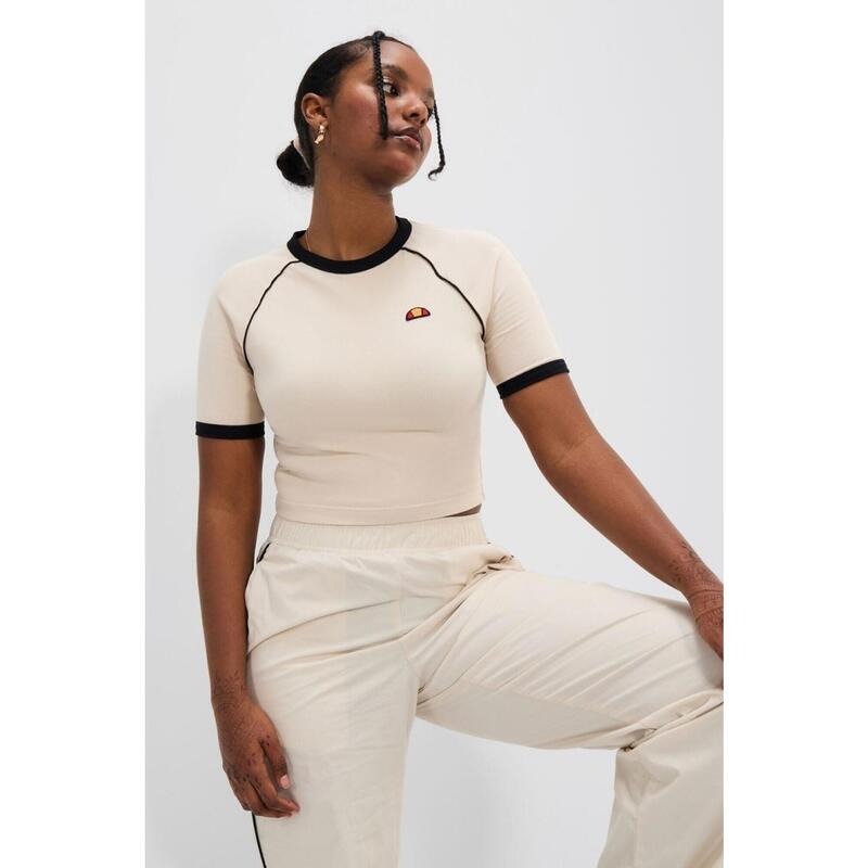 T-shirt Ellesse Model Chevalier Ringer Tee Culoare Beis