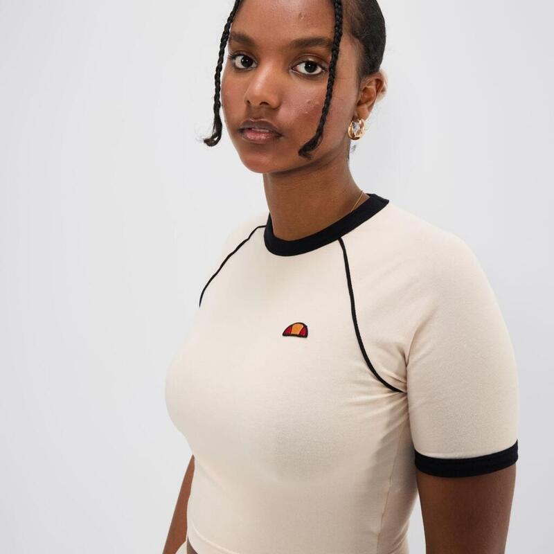 T-shirt Ellesse Model Chevalier Ringer Tee Culoare Beis