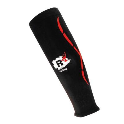 Polpaccere adulti compressione Kinesiotaping Running Calcio Pallacanestro fucsia