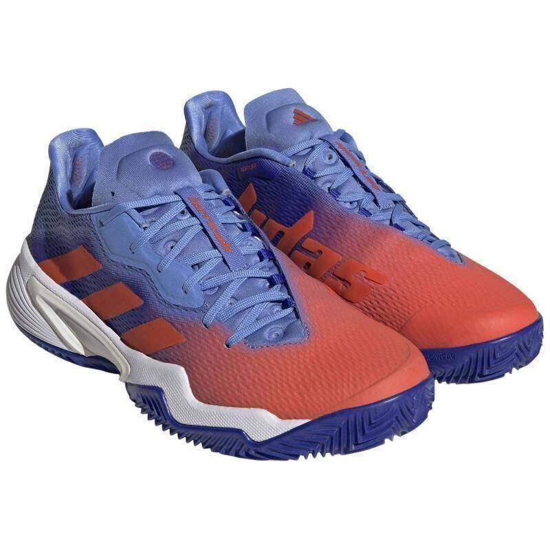 Zapatillas Adidas Barricade Azul Lucido Rojo Solar -  - 42