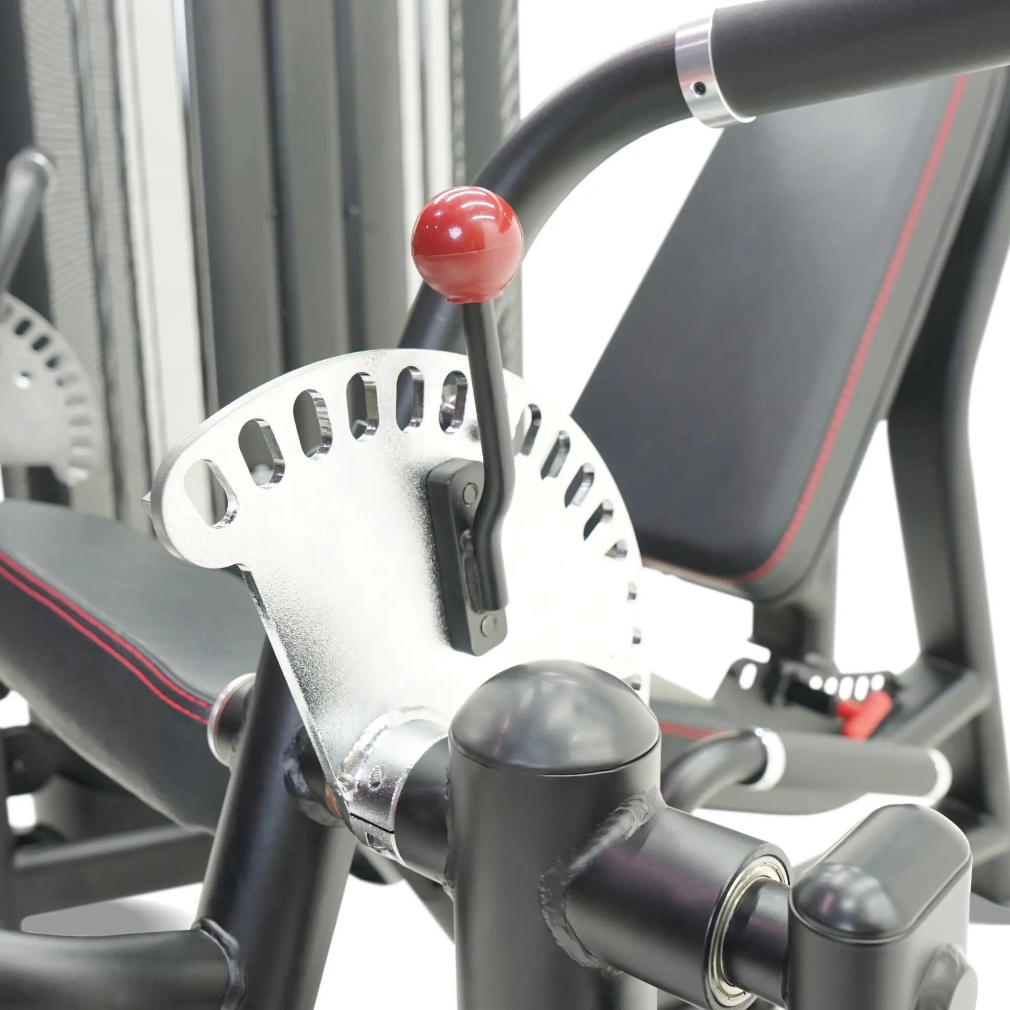Extension de jambe assise + flexion des jambes DUAL Station 4/7
