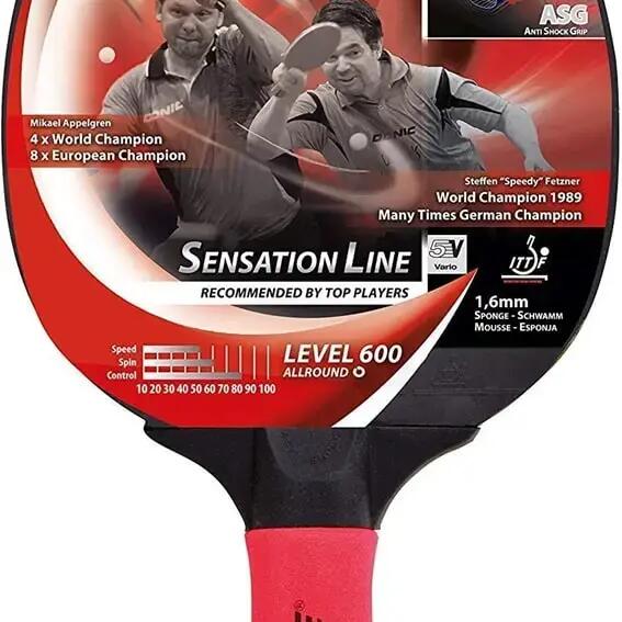 Donic-Schildkrot Sensation 600 Table Tennis Paddle