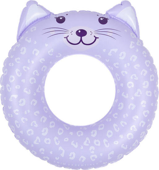 Schwimmring 55cm Lila Leopard