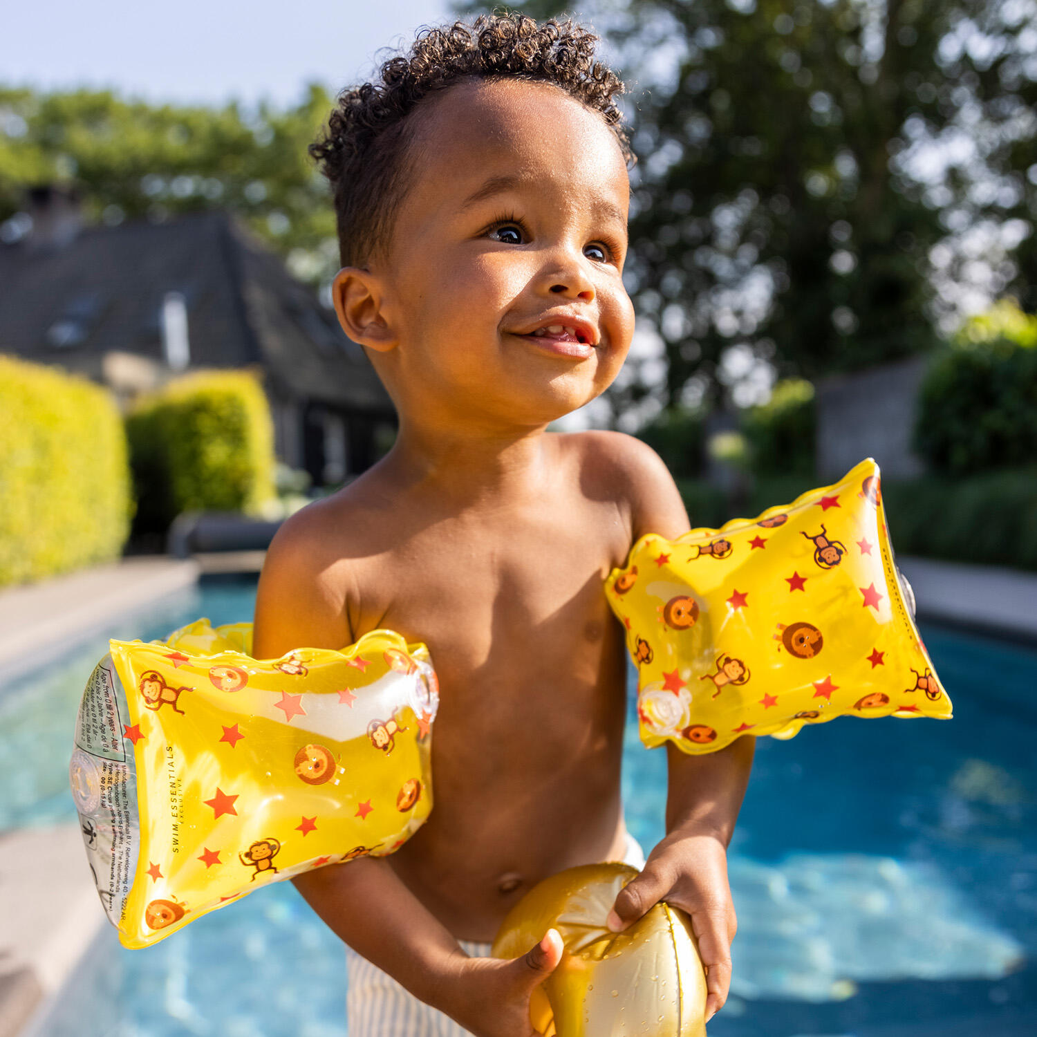 Swim Essentials Arm Bands - Yellow - Circus 4/6