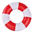 Swim Essentials Swim Ring - Red/white - Drift