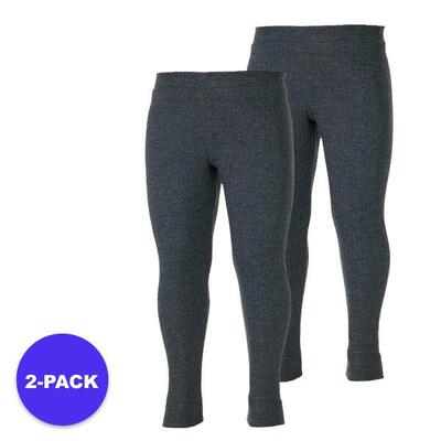 Heatkeeper - Thermohose für Kinder - Anthrazit - 2 Stück