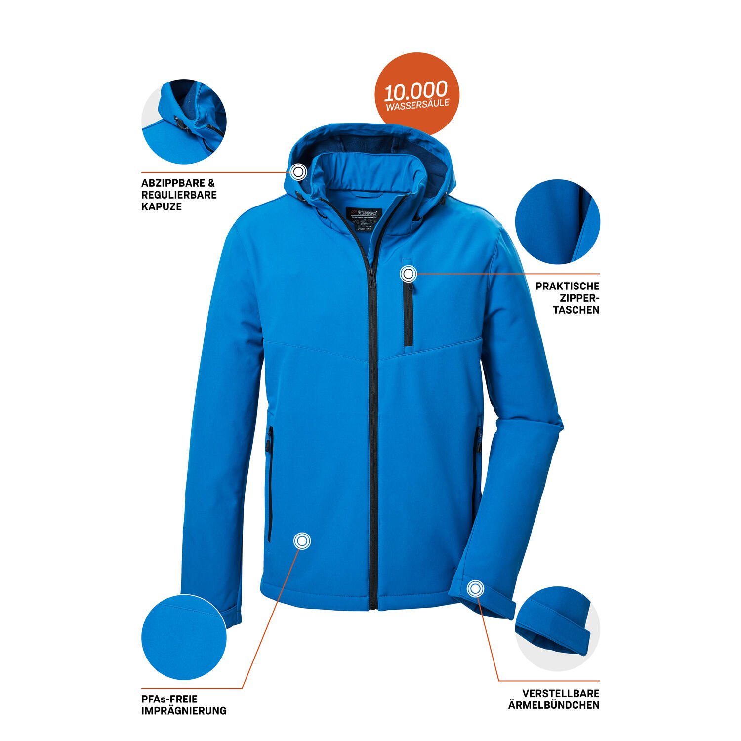 Herren Softshelljacke KOW 92 MN SFTSHLL JCKT 7/7