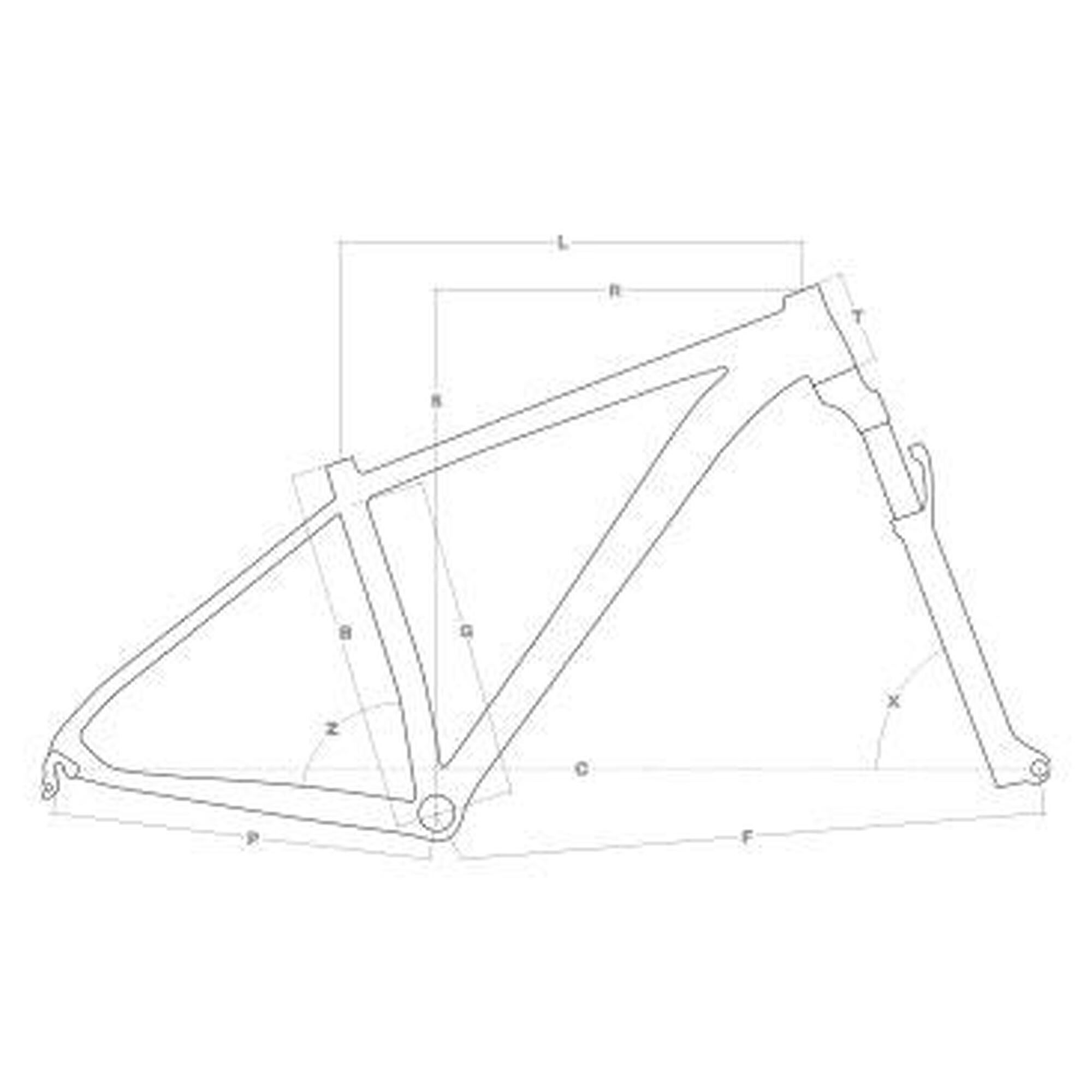 MENDIZ X10 BICI MTB FRONT TELAIO IN ALLUMINIO GRUPPO SRAM NX EAGLE