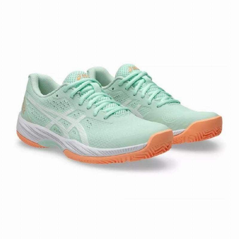 Zapatillas Asics Gel Game 9 Padel Menta Blanco Mujer -  - 39