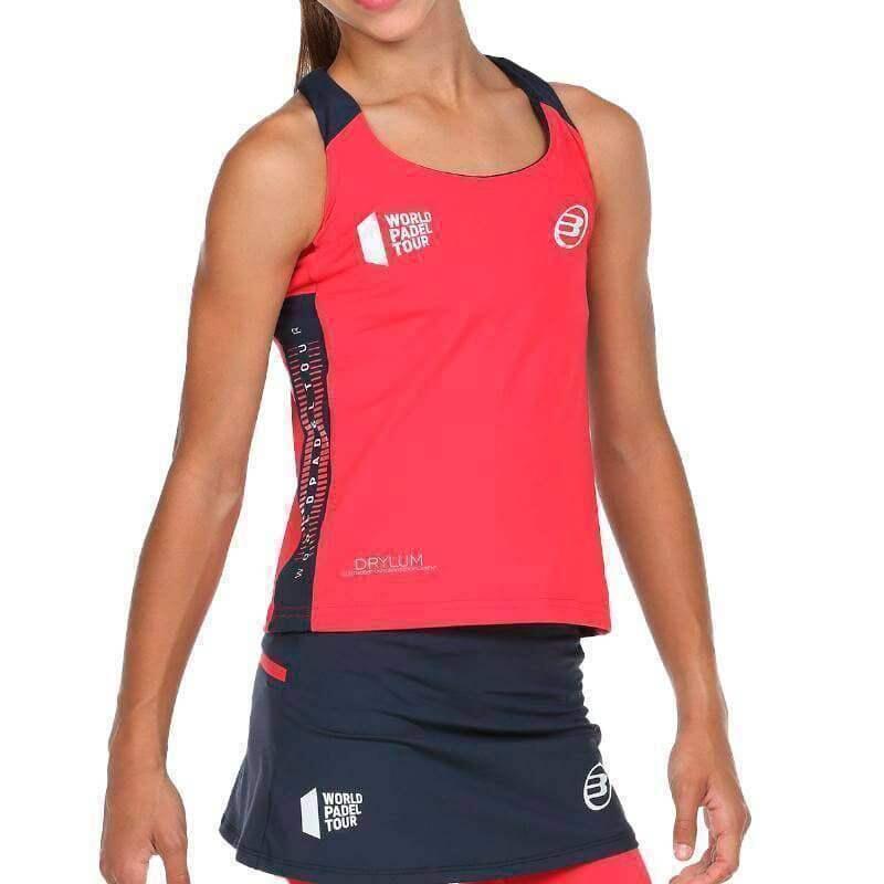 Camiseta Bullpadel WPT Ravolta Carmesi Fluor Junior -  - 10a 4/4