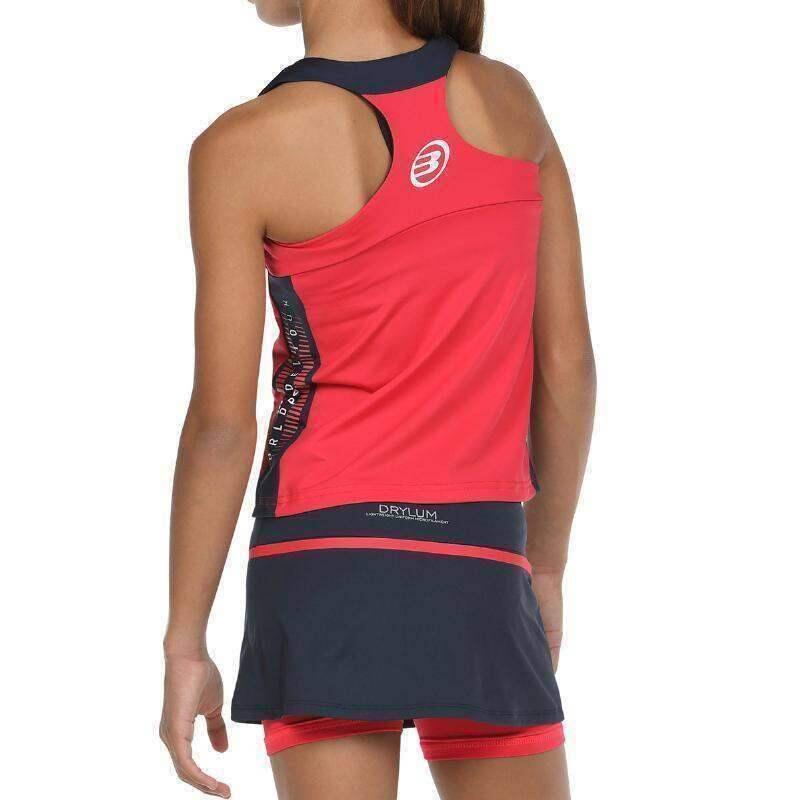 Camiseta Bullpadel WPT Ravolta Carmesi Fluor Junior -  - 10a 3/4