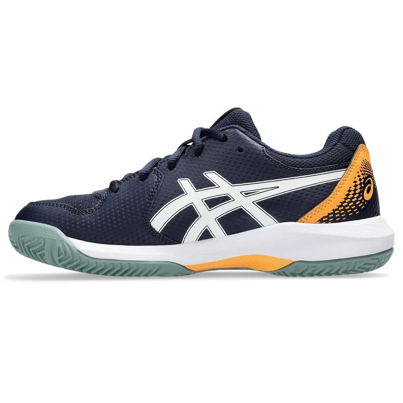 Tenis Y Padel Niños, Unisex - ASICS Gel-Dedicate 8 PADEL GS - Midnight/White