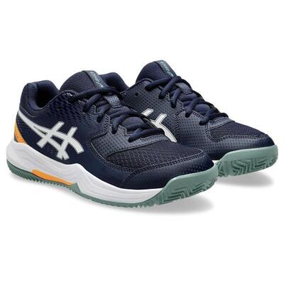 Tennis en padelschoenen kinderen. unisex - asics gel-dedicate 8 padel gs -