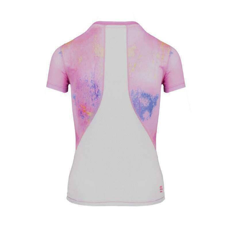 Eve Tech Roundneck Tee - aqua, dark blue 3/7