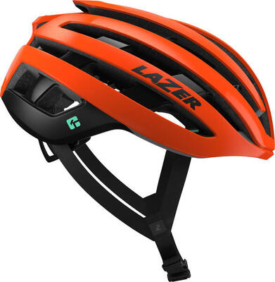 Z1 kineticore fietshelm. flash oranje