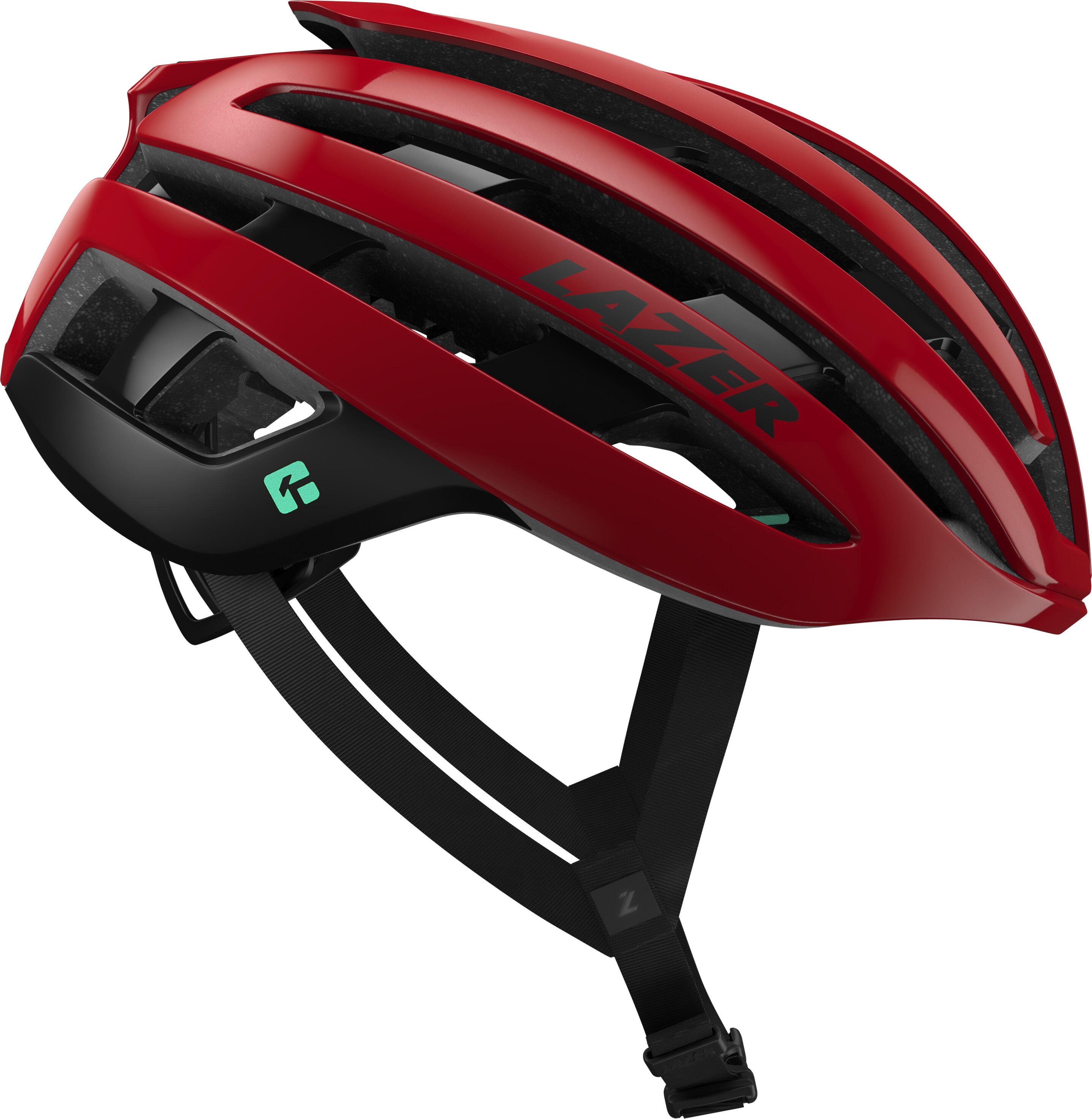 LAZER Lazer Z1 KinetiCore Cycle Helmet Metallic Red