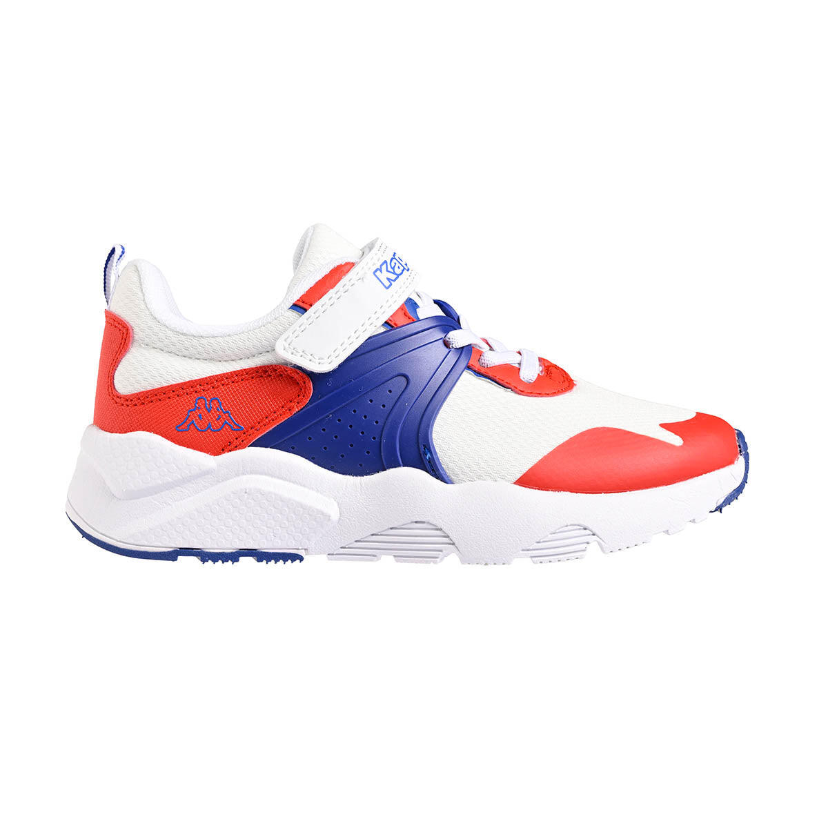 Kappa - Baskets Garçon Montero Blanc - Baskets - Blanc|bleu - 29 - Decathlon