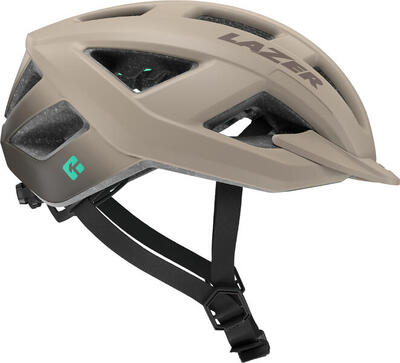 Cerro kineticore fietshelm, mat taupe