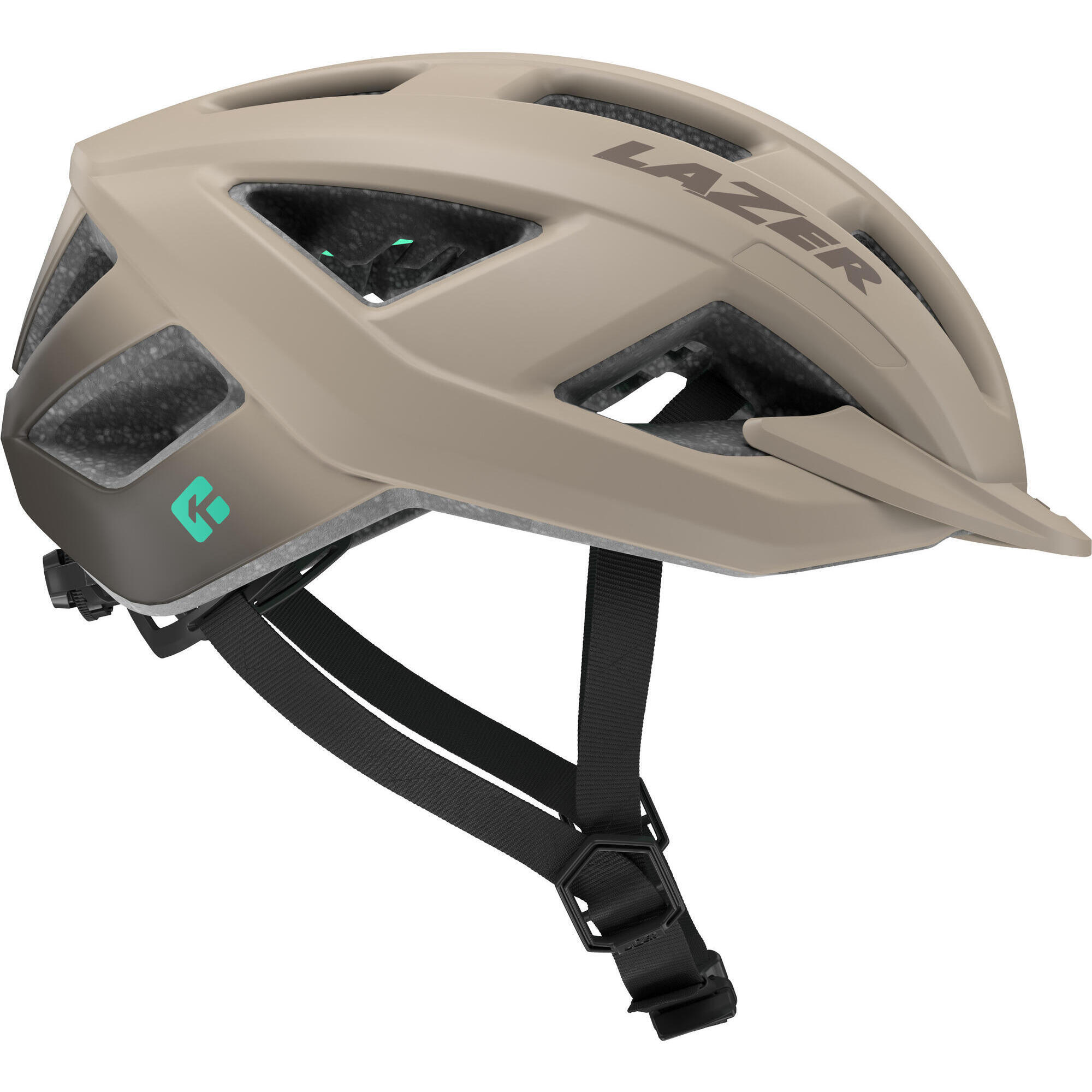 LAZER Kask rowerowy Cerro KinetiCore, Matte Taupe