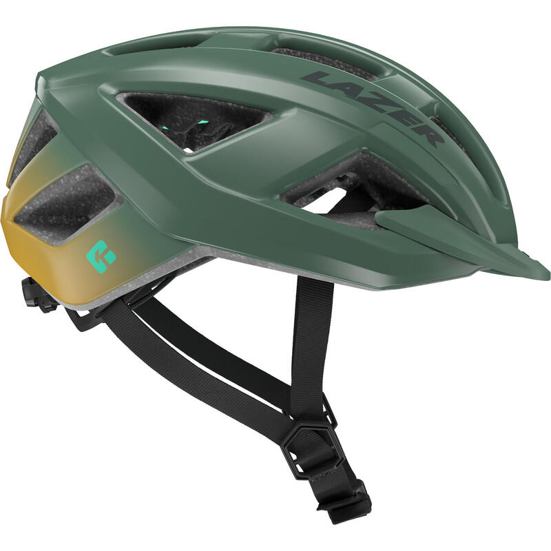 LAZER Fahrradhelm  Cerro KinetiCore, Smoke Green