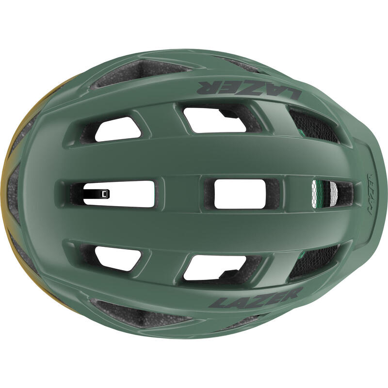 LAZER Fahrradhelm  Cerro KinetiCore, Smoke Green