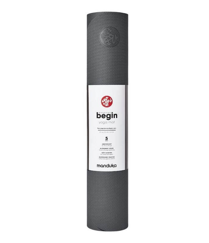 Manduka Begin yogamat 5 mm - Staalgrijs 4/4