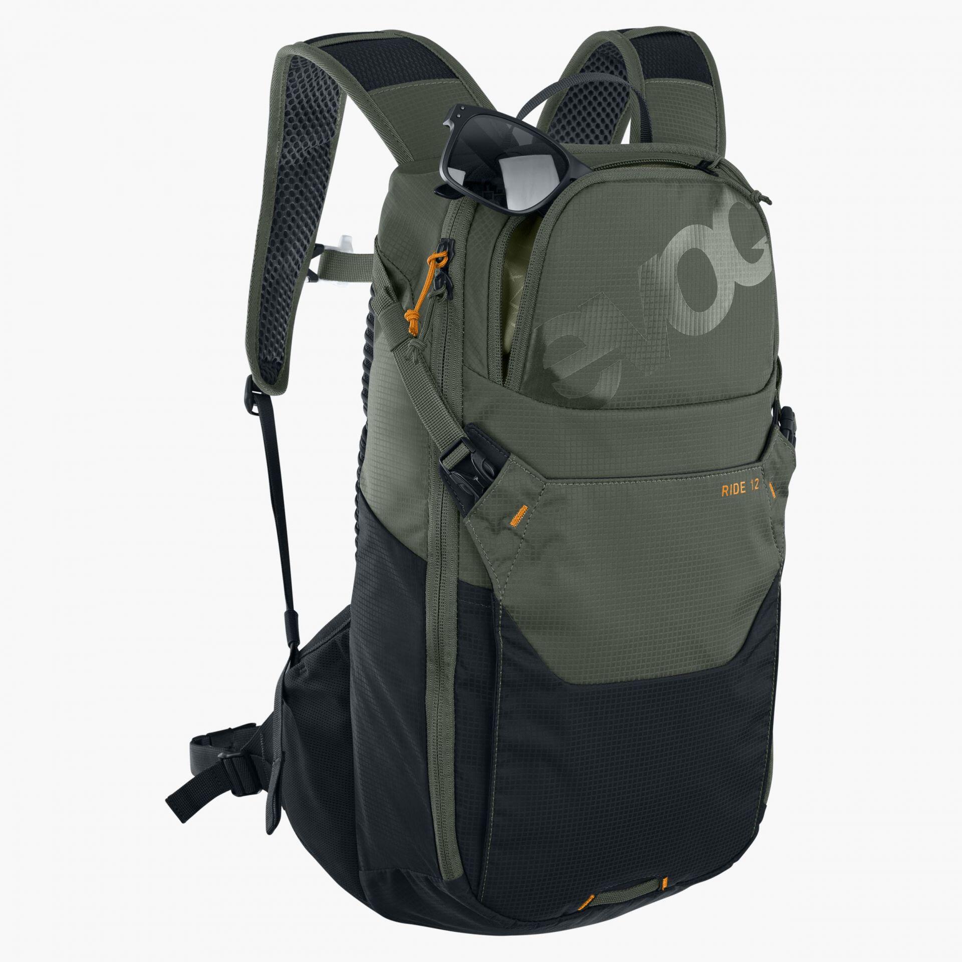 Evoc Ride 12 + 2l Bladder Dark Olive-Black