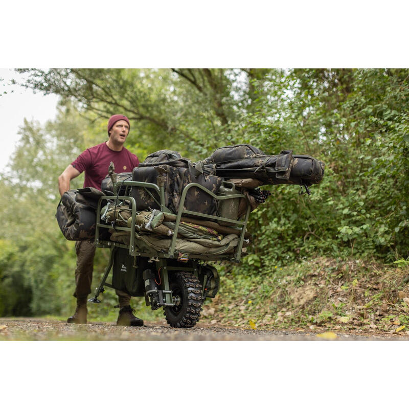 HUSA KORDA COMPAC 5 ROD HOLDALL CAMO, PENTRU 5 LANSETE CU 5 MULINETE