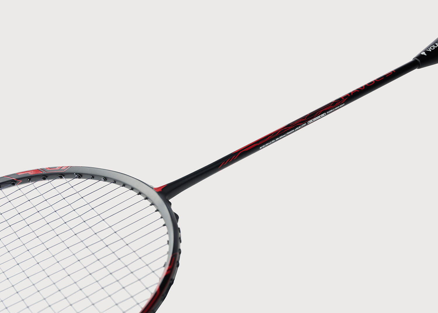 Head Heavy Racket VOLANT Havoc S1 Head Heavy Badminton Racket - 22lbs (Beginner)