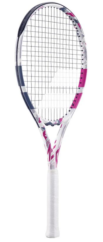 Babolat Evo Aero Lite 102 Pink Tennis Racket - Strung - Grip 1 2/3