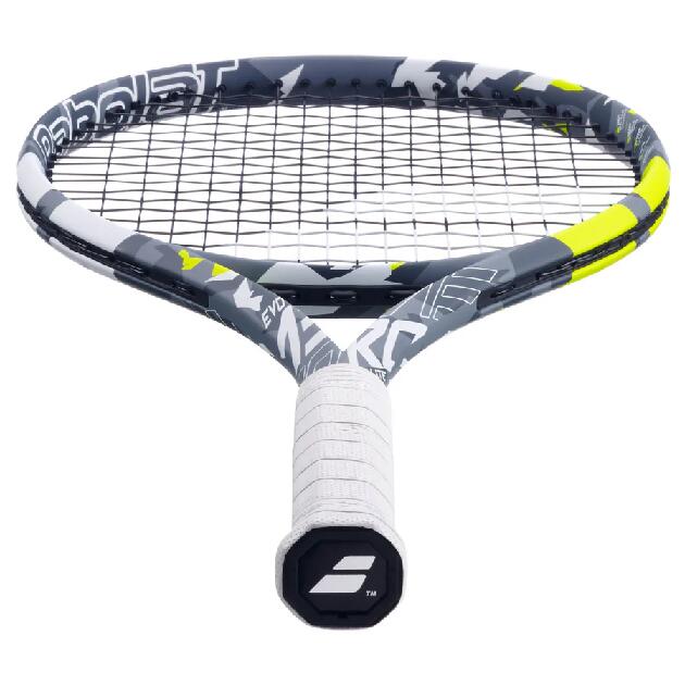 Babolat Evo Aero Lite 102 Yellow Tennis Racket - Strung - 3/3