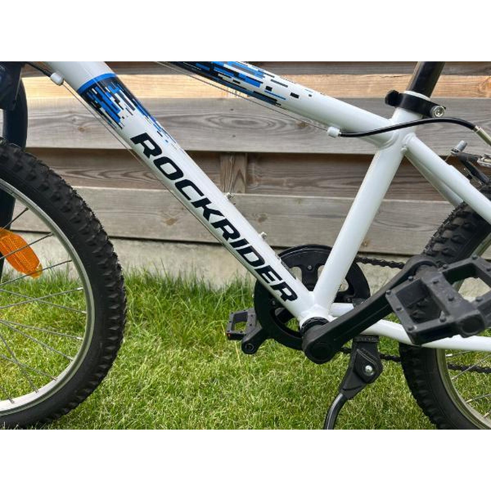 Entre Particuliers - Vélo enfant Rockrider blanc 20 pouces